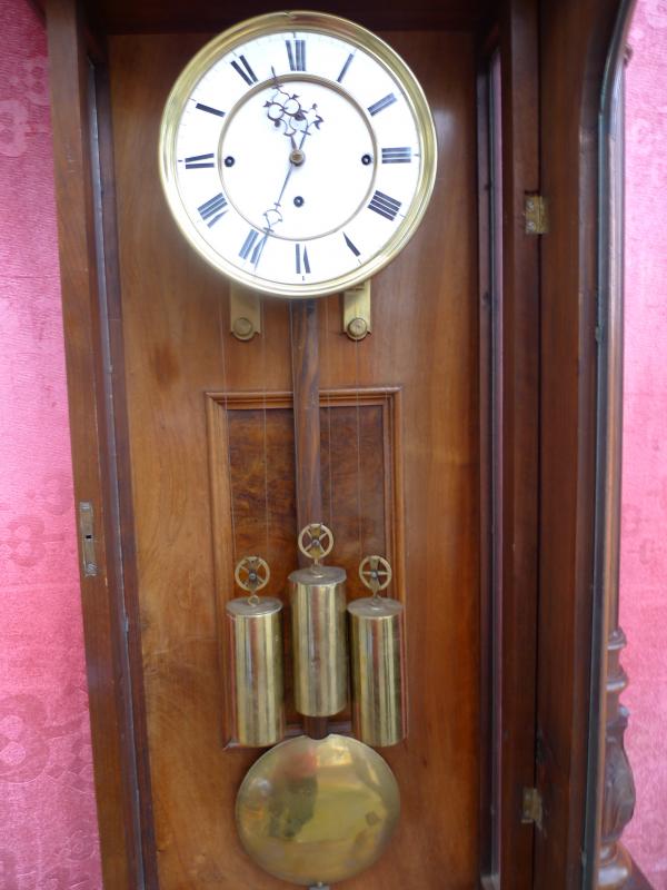 Alte Wanduhren Mit Pendel Und Gewichten schöne,alte Pendeluhr__Wiener Regulator__mit Pendel und 3 Gewichten