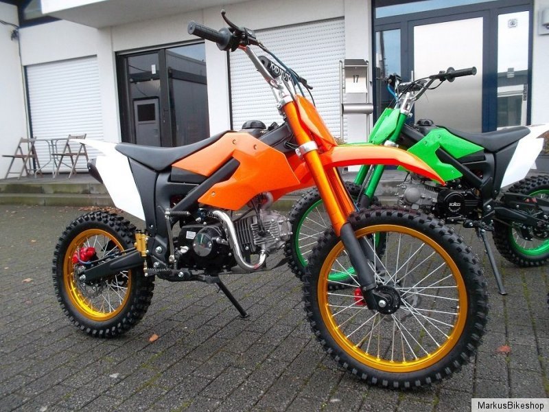 PITBIKE DIRTBIKE CROSSBIKE 125ccm 4 Takt Motor Enduro ...