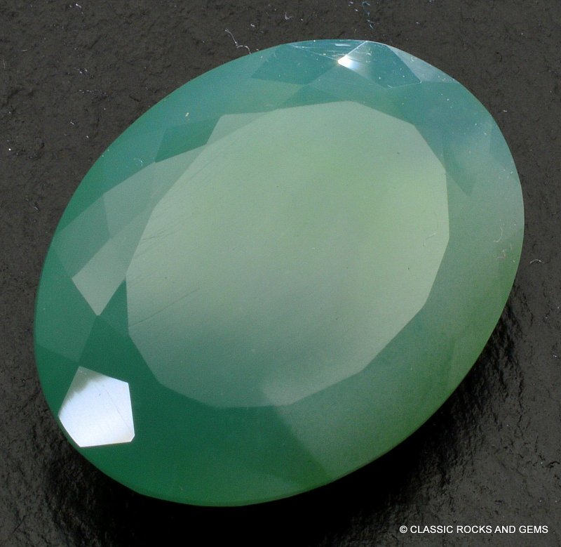 mtorolite chrome chalcedony faceted gemstone 23 5 ct mtorolite chrome chalcedony faceted gemstone 23 5 ct