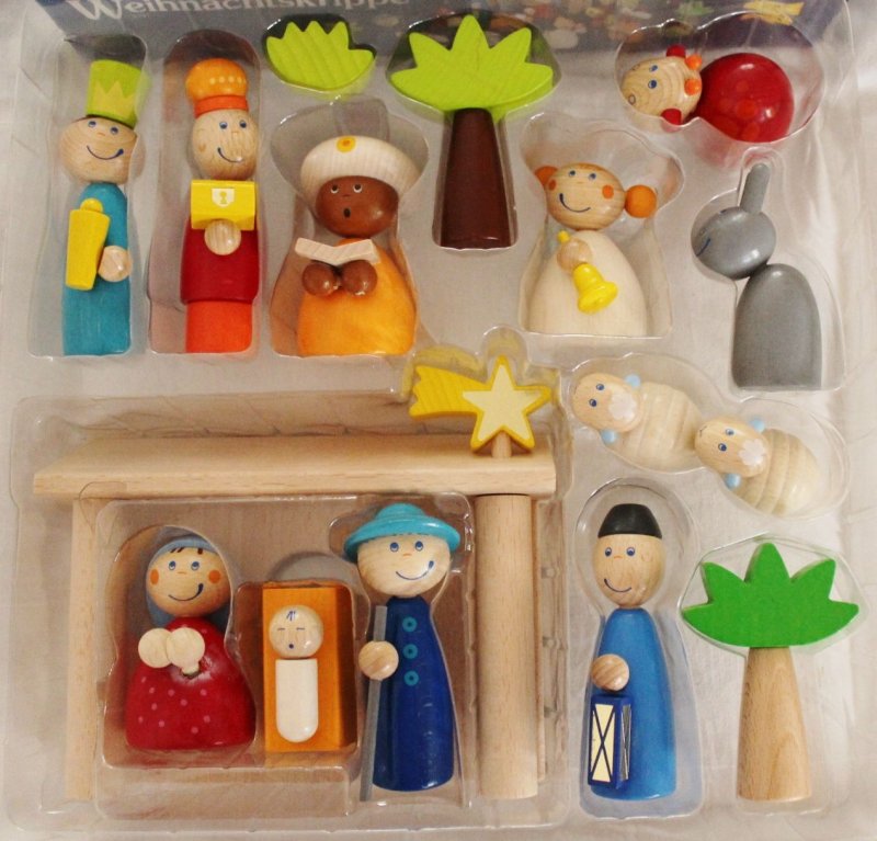 Haba Weihnachtskrippe Krippe Weihnachten Kinder Holz 5291 in OVP eBay