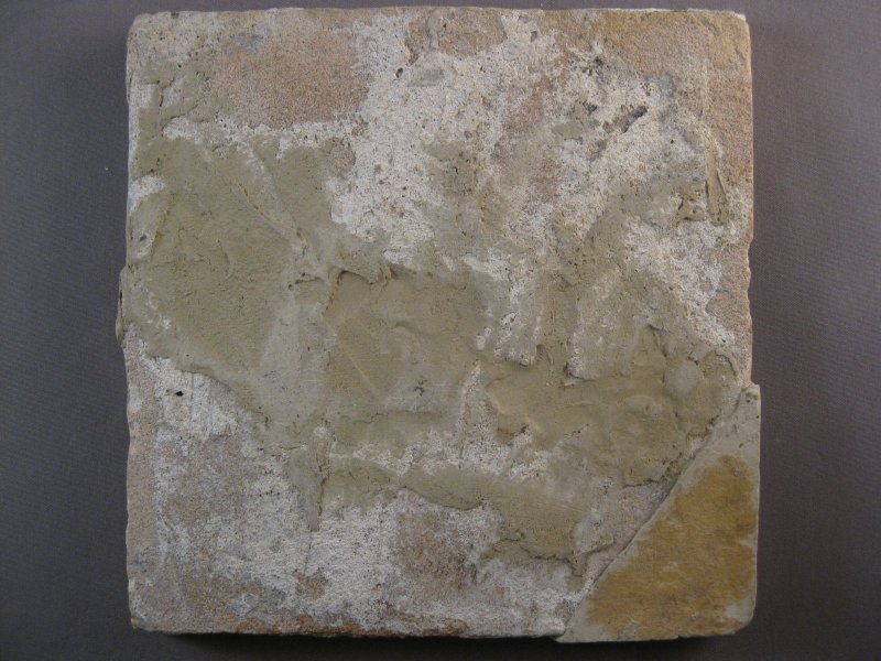 Antique Dutch Delft Human Tile Rare 17th Cent