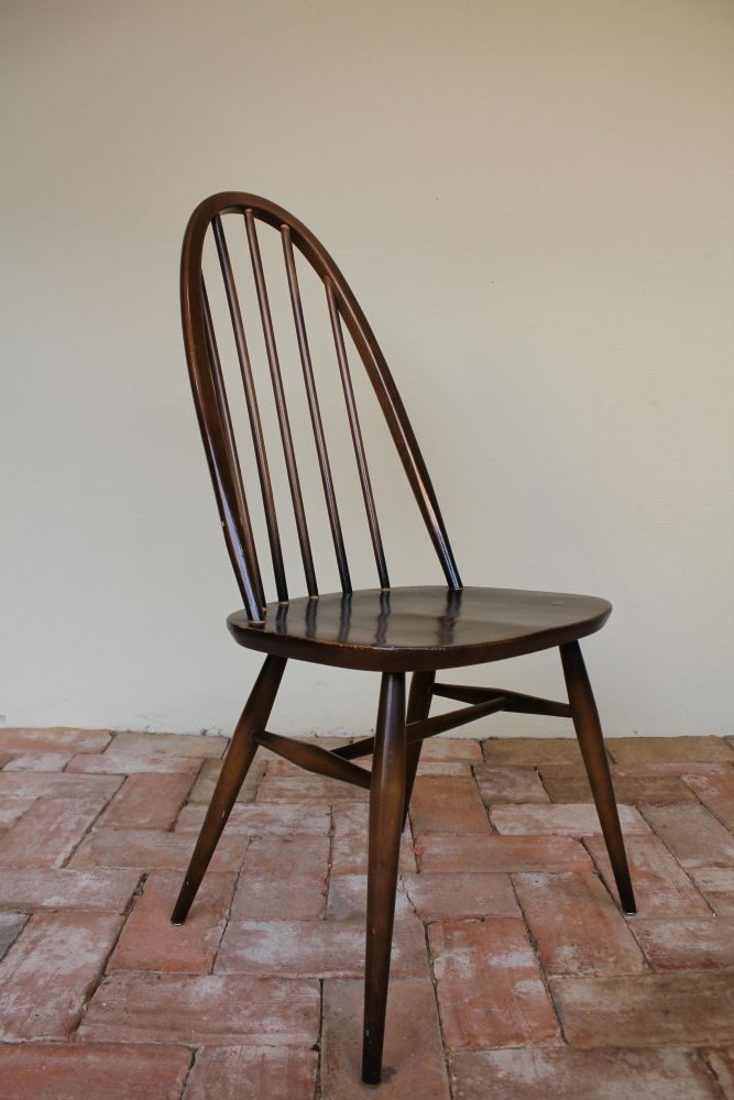 4 Stühle Stuhl Ercol Ercolani Windsor England Chair B.S