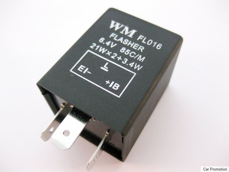 Flasher Relay 6v 6 Volt Vintage Electronic 3 Pin Turn ...