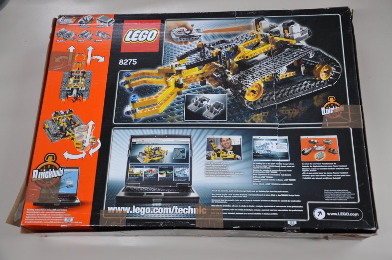 lego technic rc bulldozer 8275