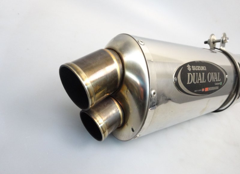 Suzuki GSX 1400 Yoshimura Sport Auspuff Endtopf Exhaust Sportauspuff E1 0583 Ova eBay