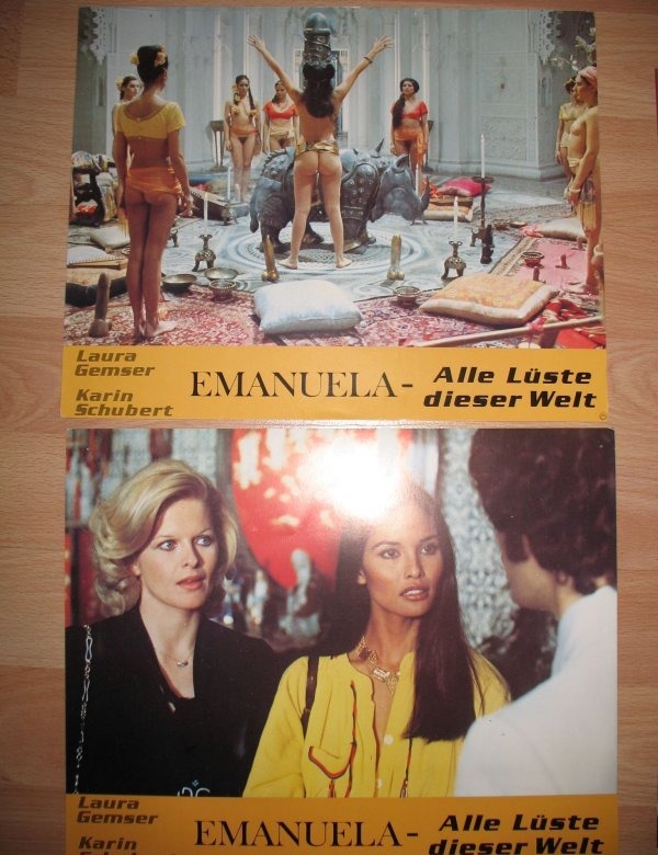 Emanuela Tous Les Vices Du Monde 5 Affiches Laura Gemser Karin 