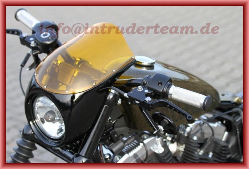 Scheinwerfer Verkleidung CAFE RACER GFK Harley-Davidson Sportster 48