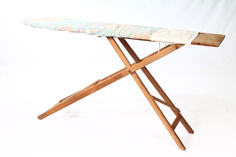 Altes Bügelbrett aus Holz Antik Bügel Brett Bügeln Deko vintage old | eBay