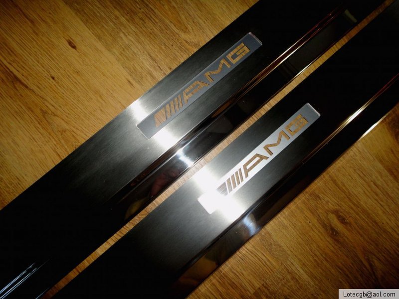 Mercedes lighted sill plates #4