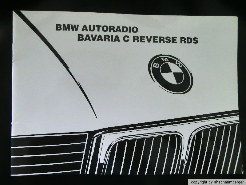 Bmw bavaria c reverse rds bedienungsanleitung #6