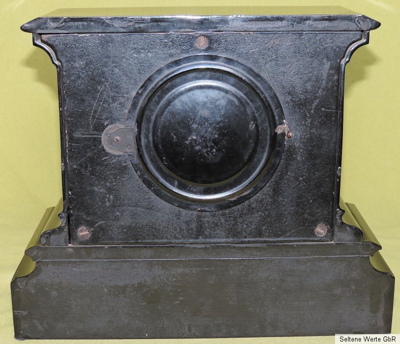 Antike Metallgehäuse Uhr Ansonia Clock New York 1882 USA 6,2 kg eBay