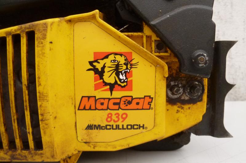 Teil von Kettensäge Mac Cat MacCat 839 McCulloch, als defekt, für