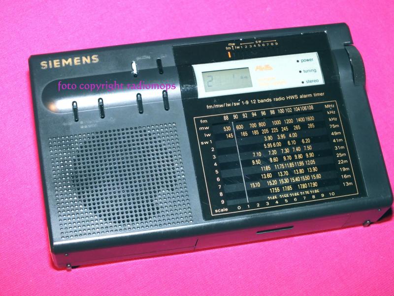 Siemens RK 709 G4 12BandWeltempfänger Radio TOPP Uhr def. UNIKAT
