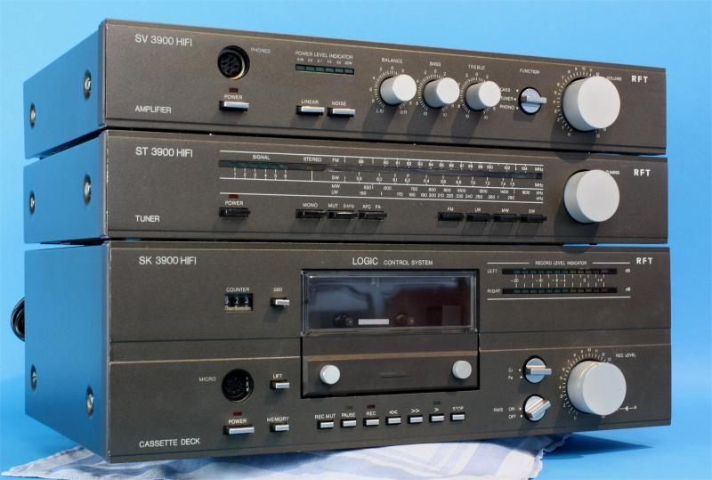 RFT-Anlage: Verst. SV 3900, Tuner ST 3900 und Kassettendeck SK 3900 | eBay