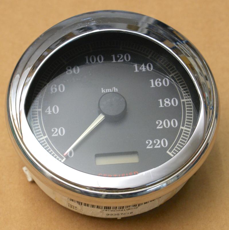 HARLEY ORIGINAL SPEEDO SPEEDOMETER KM/H ELECTRONIC SOFTAIL ROAD KING 99