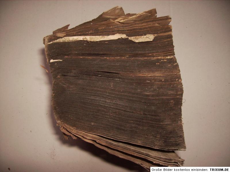 alte sorbische Bibel Biblia Sorben von 1823 Bautzen Jana