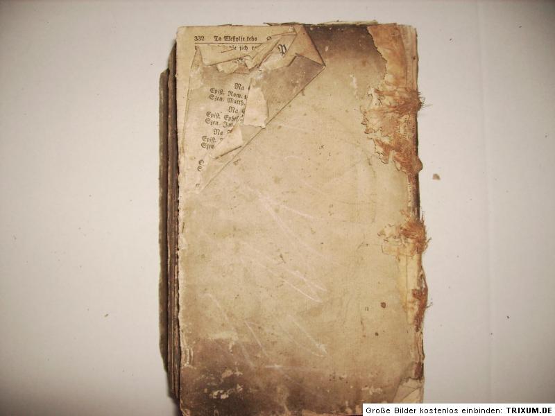 alte sorbische Bibel Biblia Sorben von 1823 Bautzen Jana