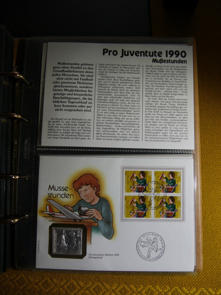 Pro Juventute 1984 1998 Silbermedaille Kaufen Auf Ricardo