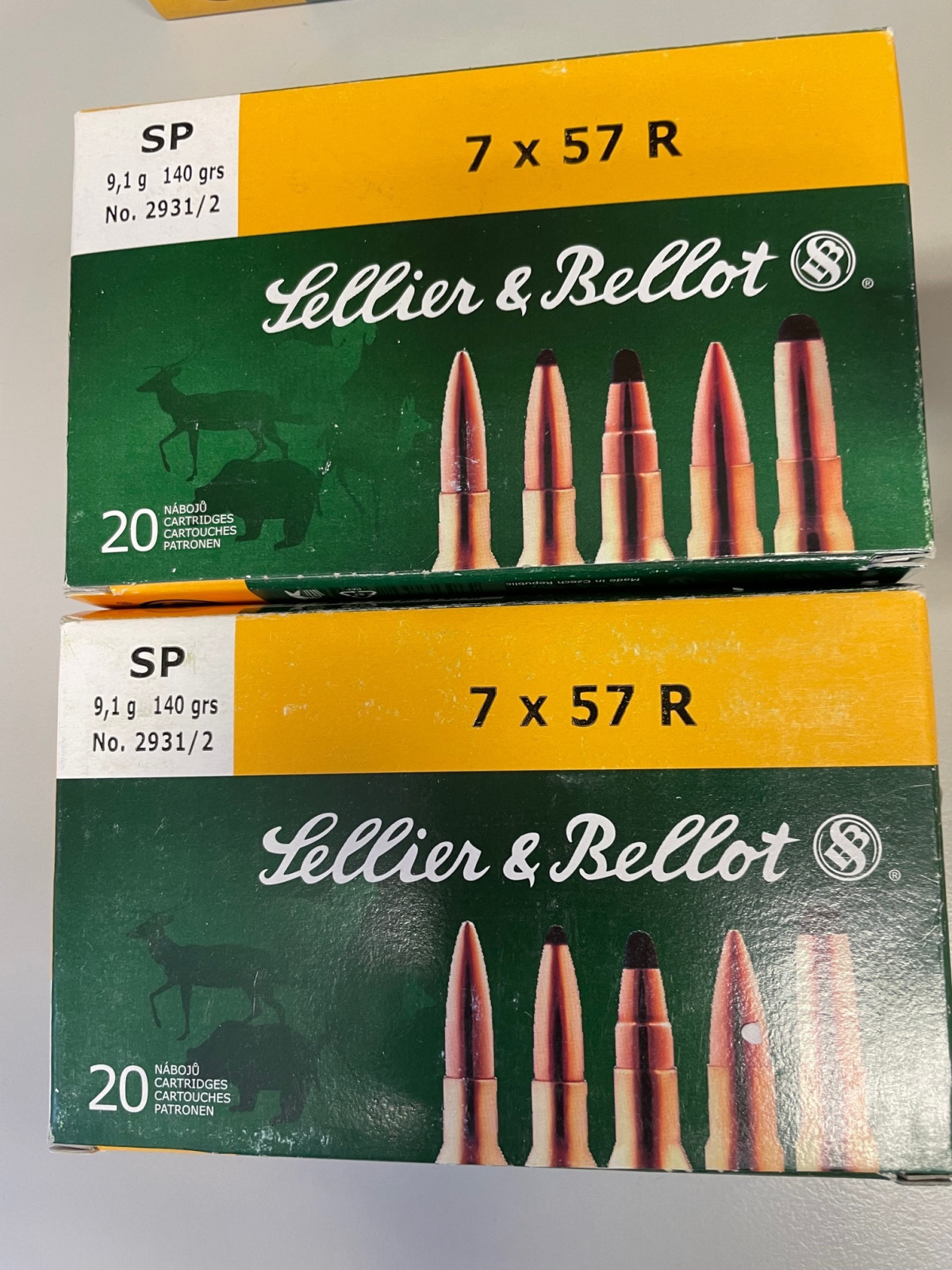 Kaliber 7x57R Sellier Bellot EGun