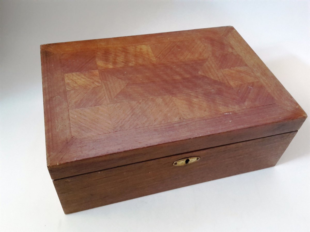 Nähkästchen Holzkiste Schmuckschatulle Holzkasten Schmuck Schatulle