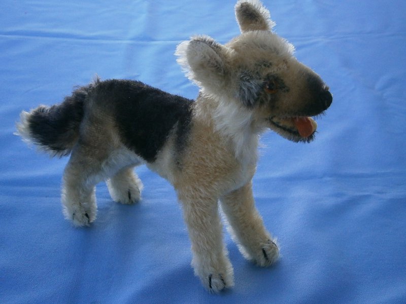 traumhafter Steiff Hund, Schäferhund &quot;Arco&quot;, 17 cm, stehend eBay