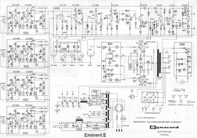 Dynacord a112a схема