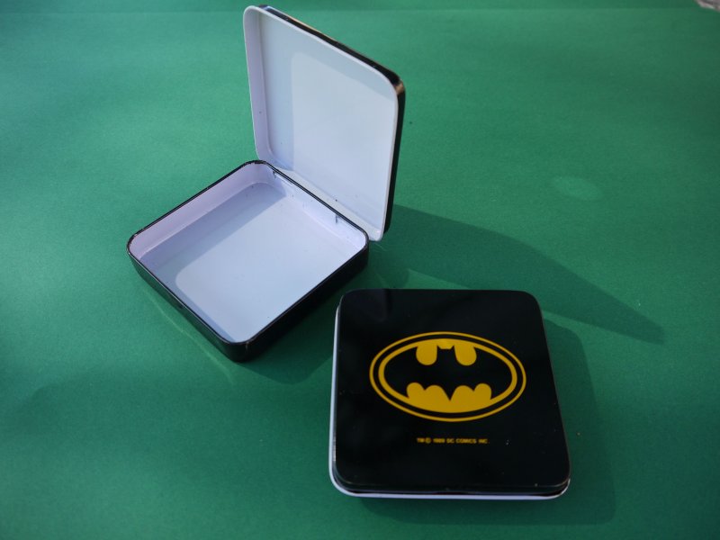 batman cigarette case 2x Batman Blechdose Dose Box Etui Zigarettendose Zigarettenetui  Zigarettenbox