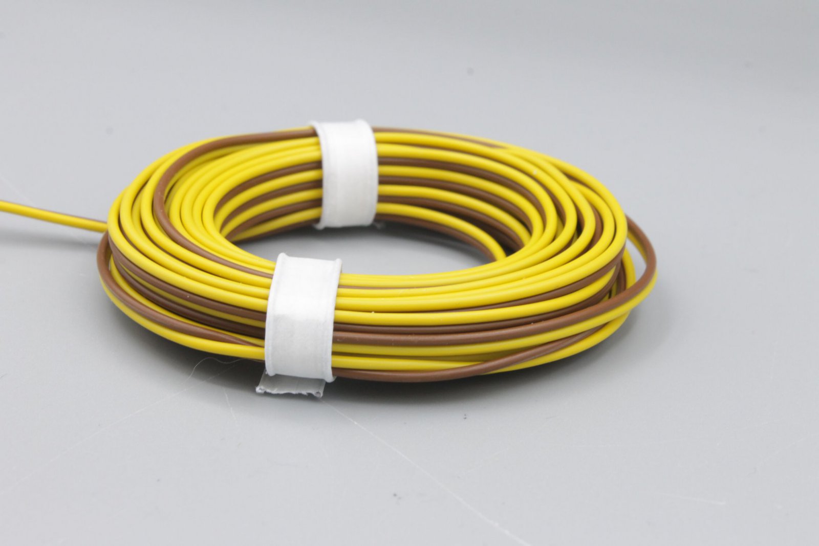 50m Kabel Litze Drillingslitze 3x0,14mm² grün//weiß//gelb 50 Meter Schaltlitze