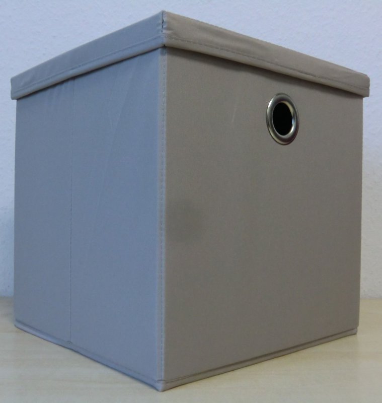 2 x Aufbewahrungsbox Faltbox Regalbox Box Kiste Staubox + Deckel 30 x