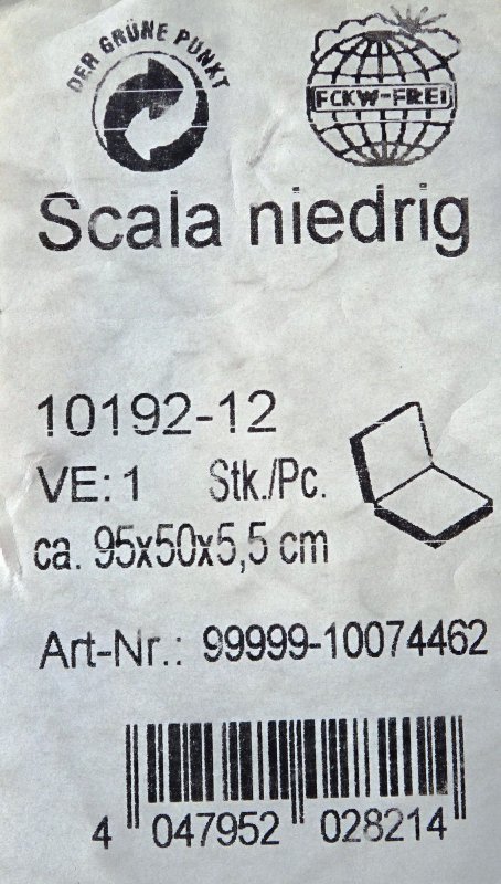 Sun Garden Stuhl Auflage 95x50x5,5 cm Scala gestreift niedrig Polster