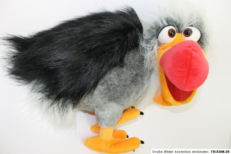 Handpuppe Geier Django 50cm