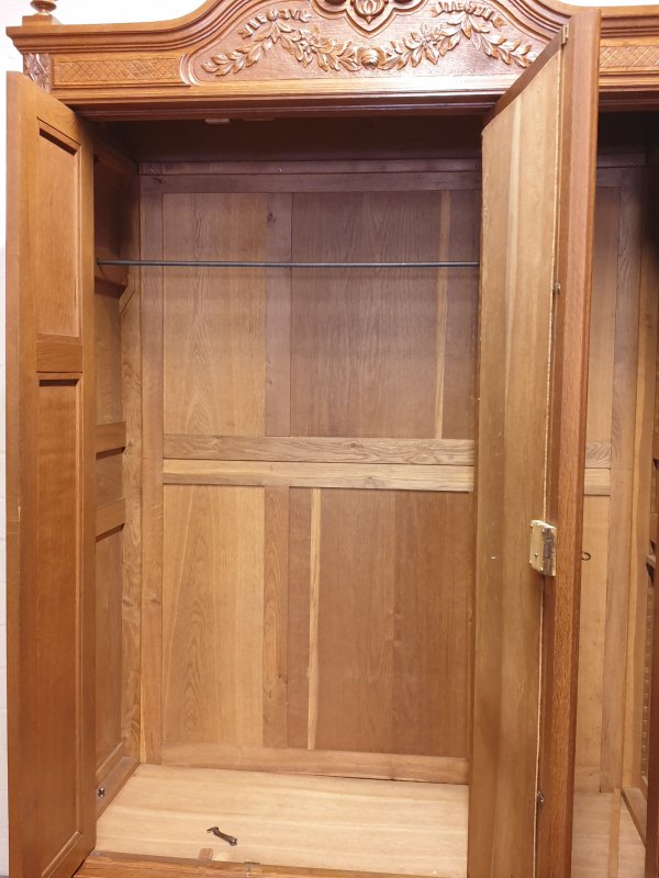 Antikes Gründerzeit Schlafzimmer Henri Art Deko Bett Schrank