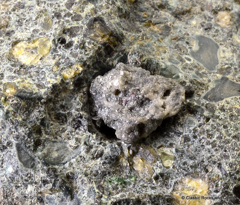 Kimberlite Diamond bearing ultramafic rock Kimberley Mine South Africa ...