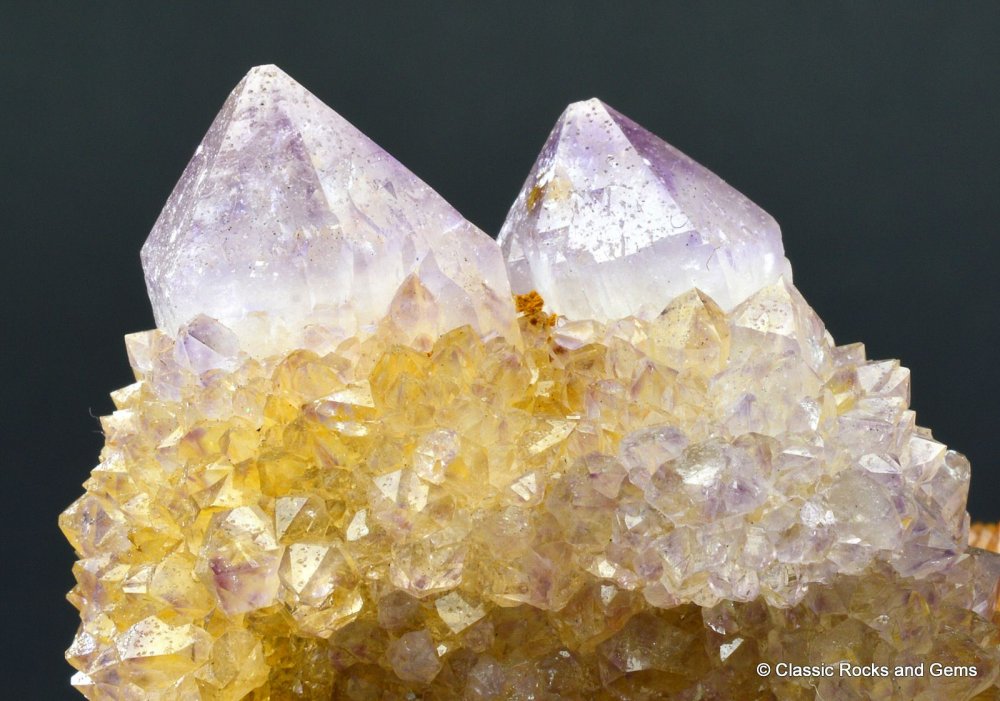 Spirit Quartz XXL Cactus Quartz Yellow Goethite Amethyst Citrine ...