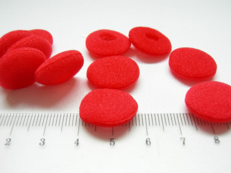 14 Ohrpolster 18 mm für Kopfhörer MP3 MP4 iPod iPhone iPad inEar Mikrokopfhörer