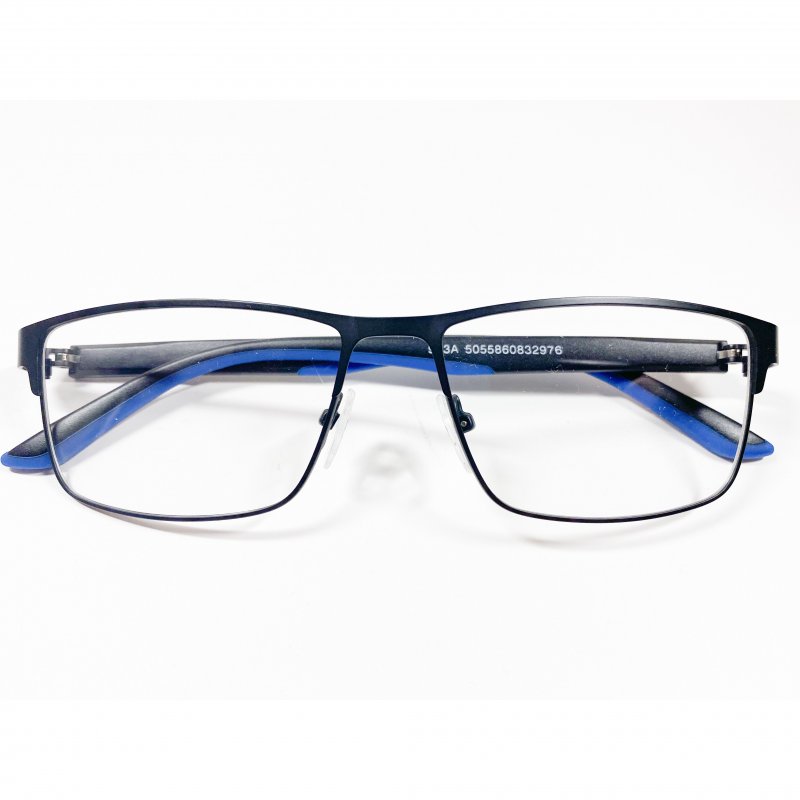 Stabile Lesebrille Herren Brille Aus Metall Lesehilfe Schwarz +1,0 Bis +5,0 Neu