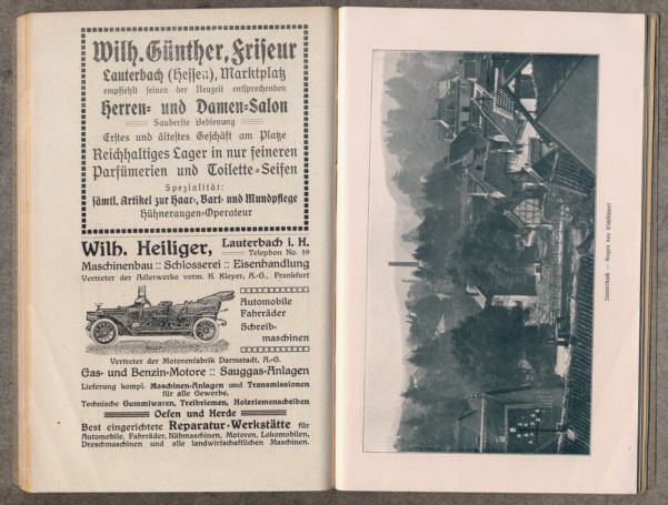 Hessen Vogelsberg Lauterbach Stadt Geschichte Umgebung Reisefuhrer 1924 Ebay