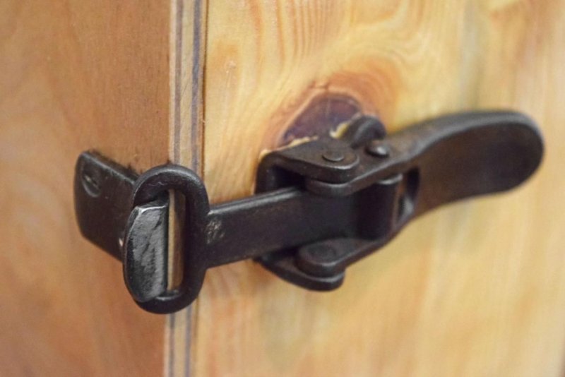 Schrank Hängeschrank Wandschrank Antik Holz Vintage French Alt Loft