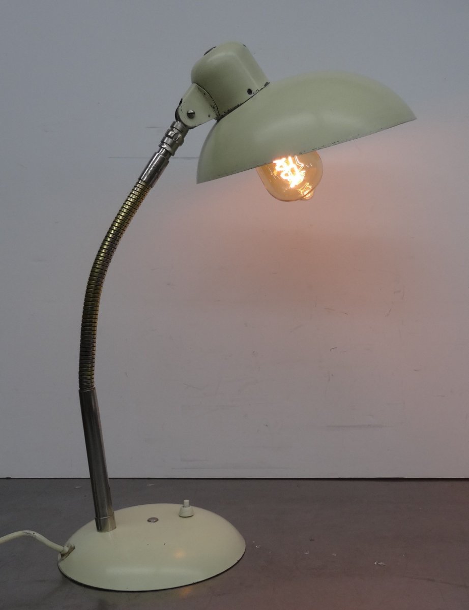 Original Shabby SIS Leuchte Arbeitsplatzlampe Bauhaus