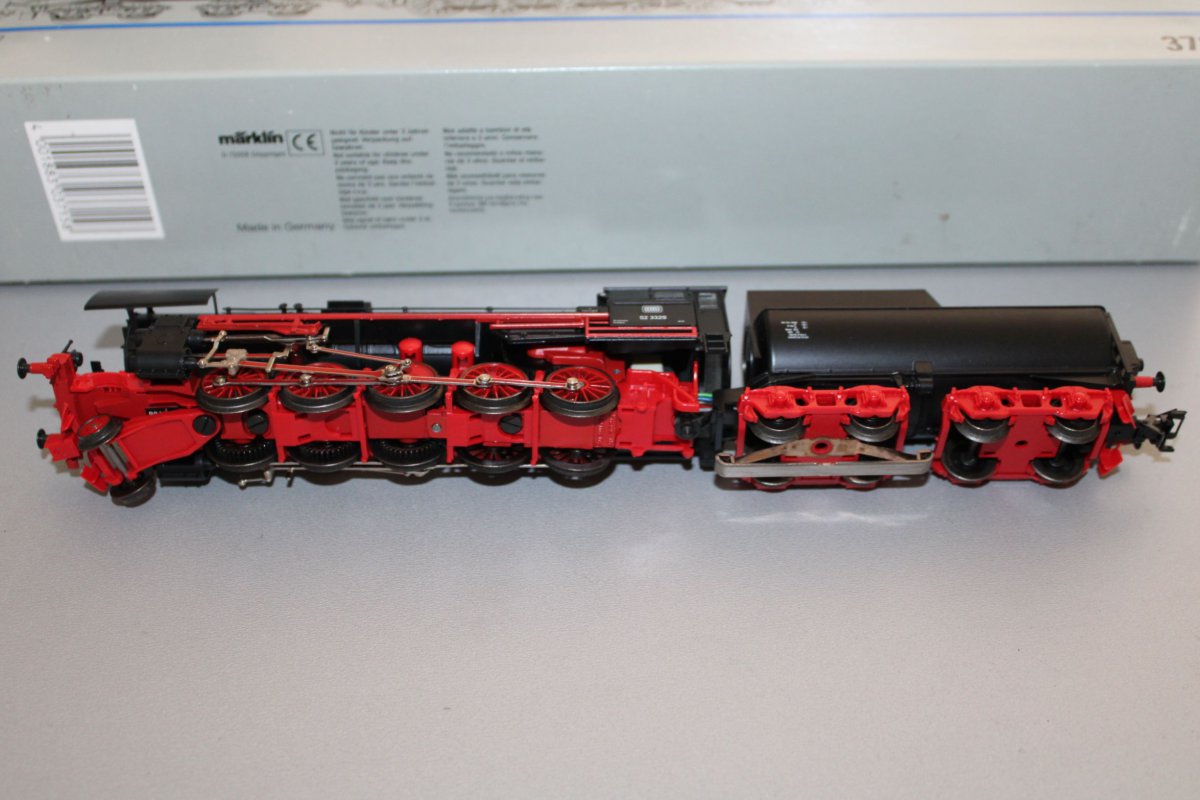 Märklin 3715 Digital Steam Locomotive Series 52 3329 DB Track H0 OVP | eBay