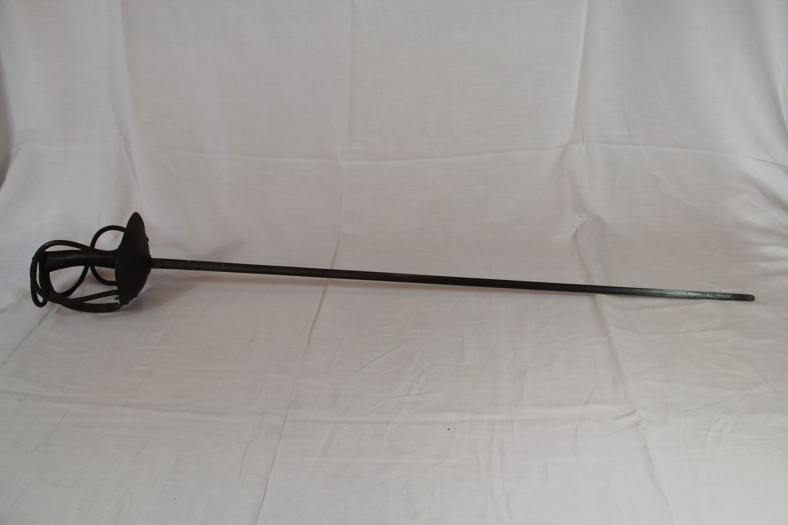 Schläger Korbschläger Studentika Verbindung Mensur vor 1900 eGun