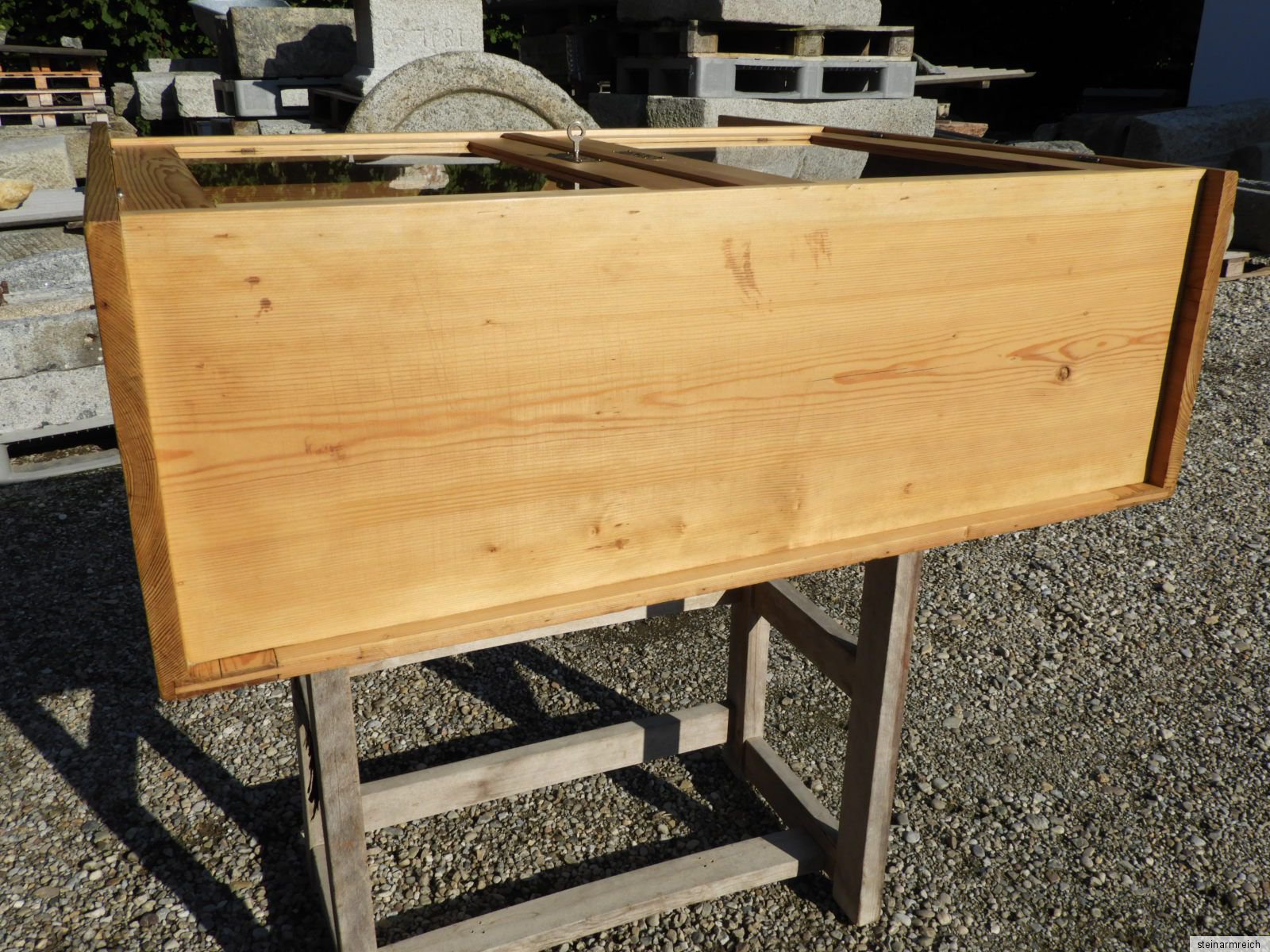 c.1915 JUGENDSTIL KÜCHENSCHRANK KREDENZ Buffet Küchenbuffet Weichholz