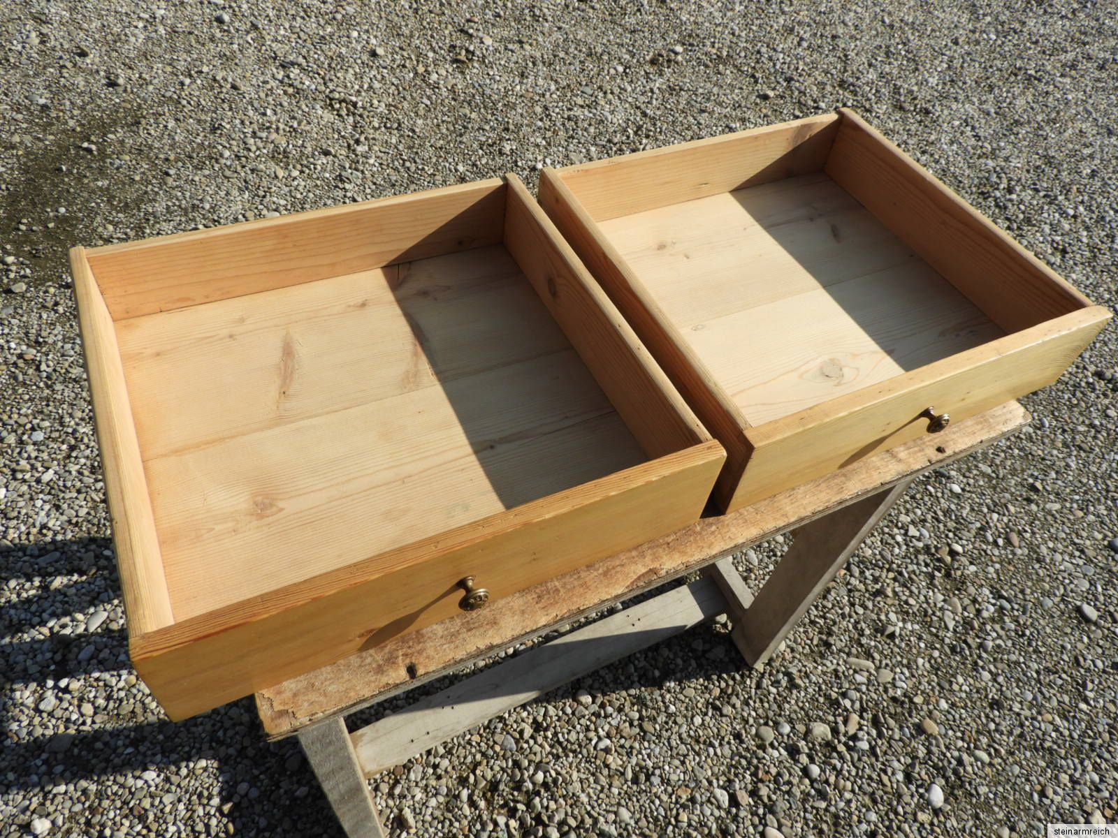 c.1915 JUGENDSTIL KÜCHENSCHRANK KREDENZ Buffet Küchenbuffet Weichholz