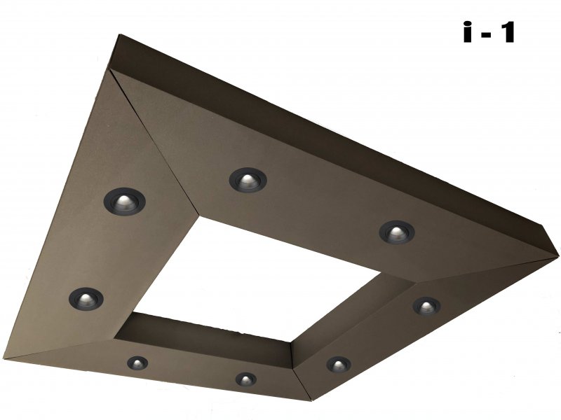 Gebäude für Spots Licht Decken Insel für indirekte Beleuchtung 120 cm