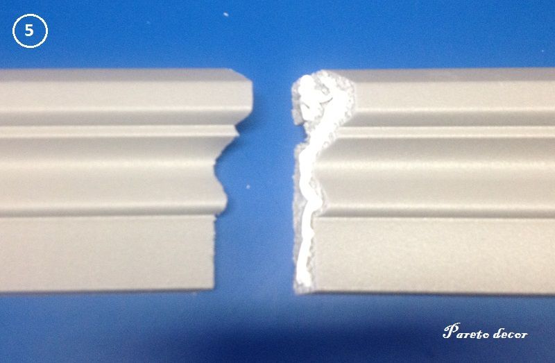 20 Meter Außenstuck Fassade Haus Außen Wand 122 cm Flachleiste stoßfest