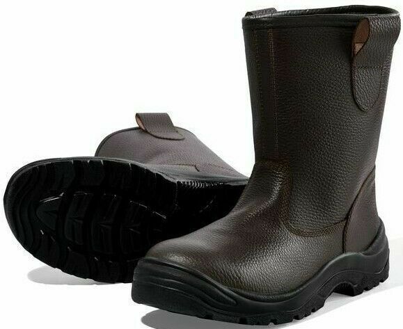 powerfix leather safety boots