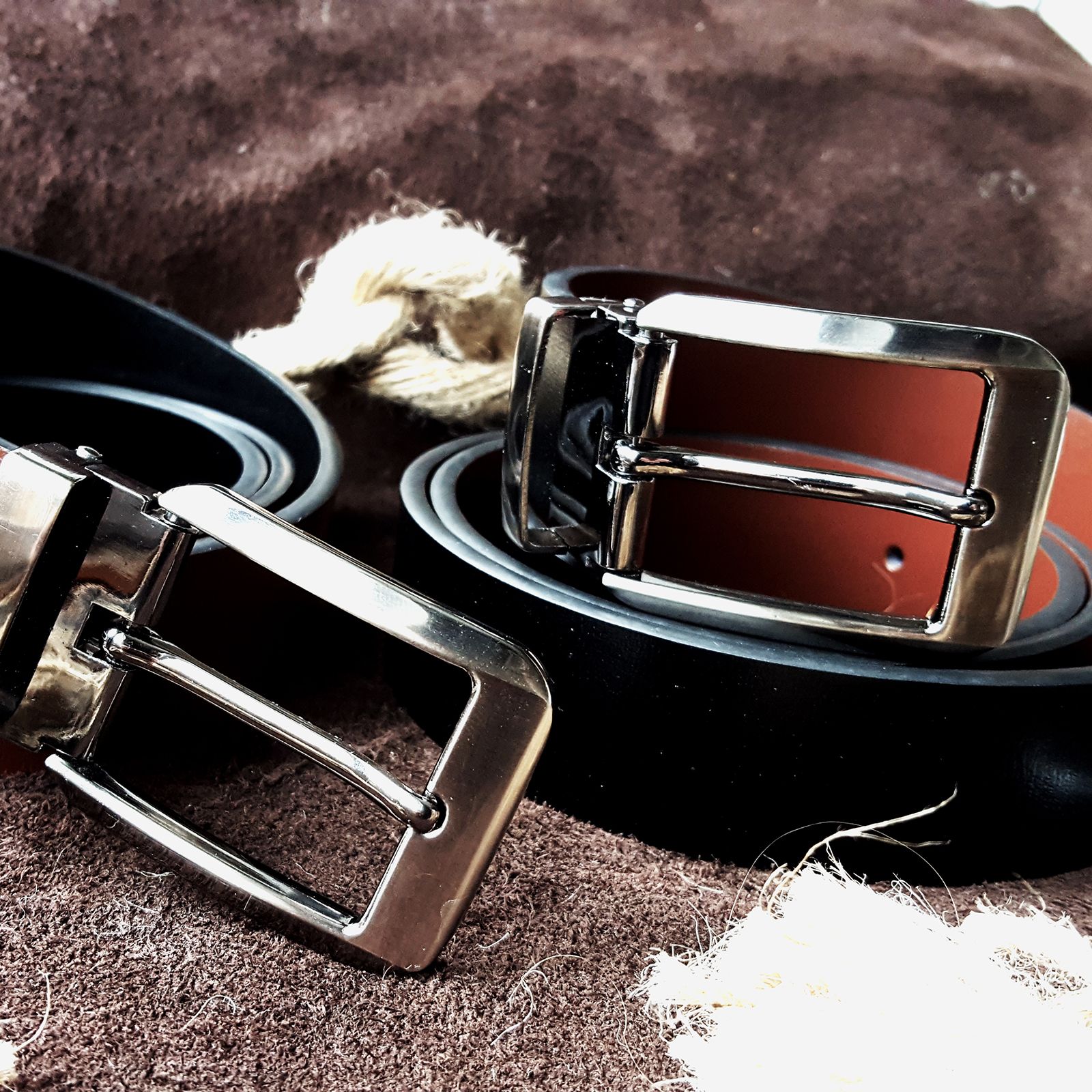 ASQUINO Herrengürtel Ledergürtel Anzuggürtel Jeans Echtleder Gürtel Gurt Kürzbar
