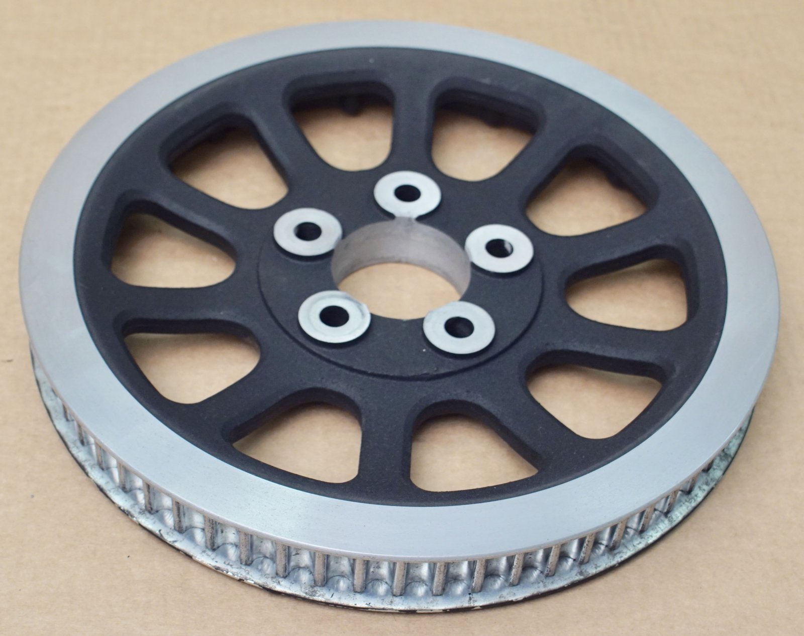 Harley Original Belt Pulley Sprocket Aluminium Black 66T eBay