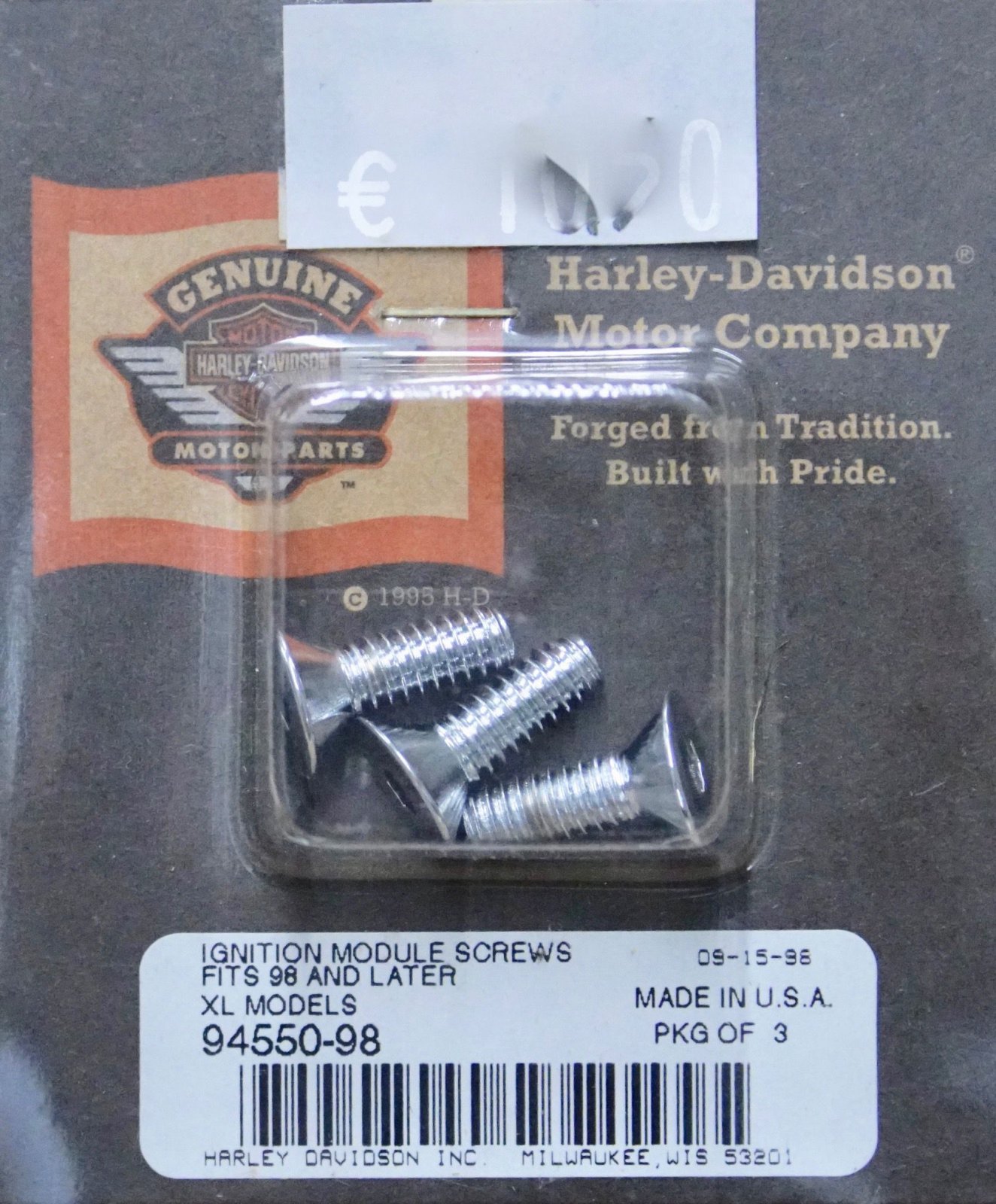Harley Original Ignition Module Screws Chrome Cover Screws eBay