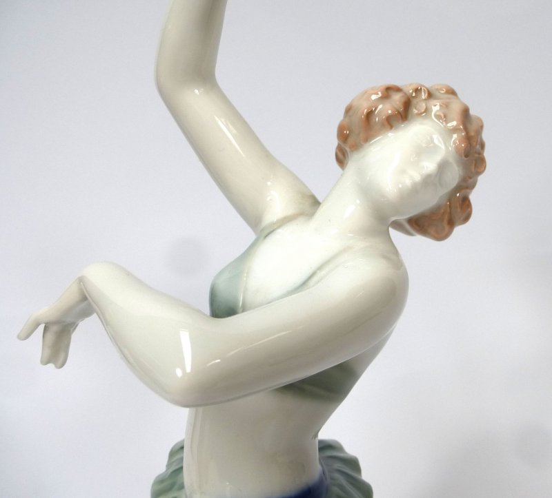 ART DECO ROSENTHAL Porzellanfigur Figur 961 Gebettänzerin Tänzerin Gustav Oppel EUR 389,00